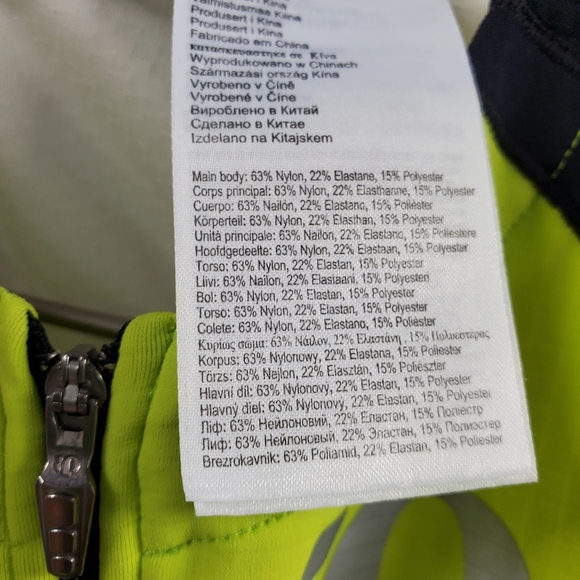 Pearl Izumi Elite Green Bike Tank Half Zip Fitness - Picture 5 of 6